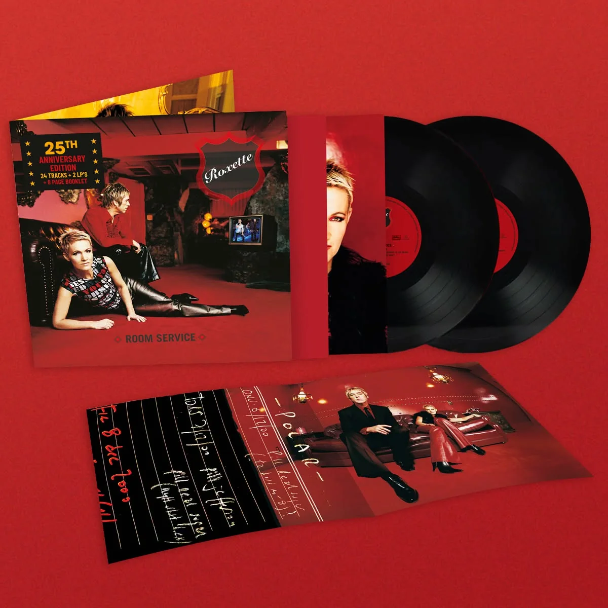 Roxette - Room Service (25th Anniversary Red & Black Marbled Vinyl)