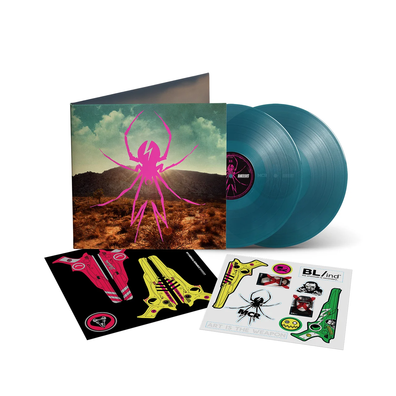My Chemical Romance - Danger Days: The True Lives Of The Fabulous Killjoys (Deluxe Edition Sea Blue Vinyl)