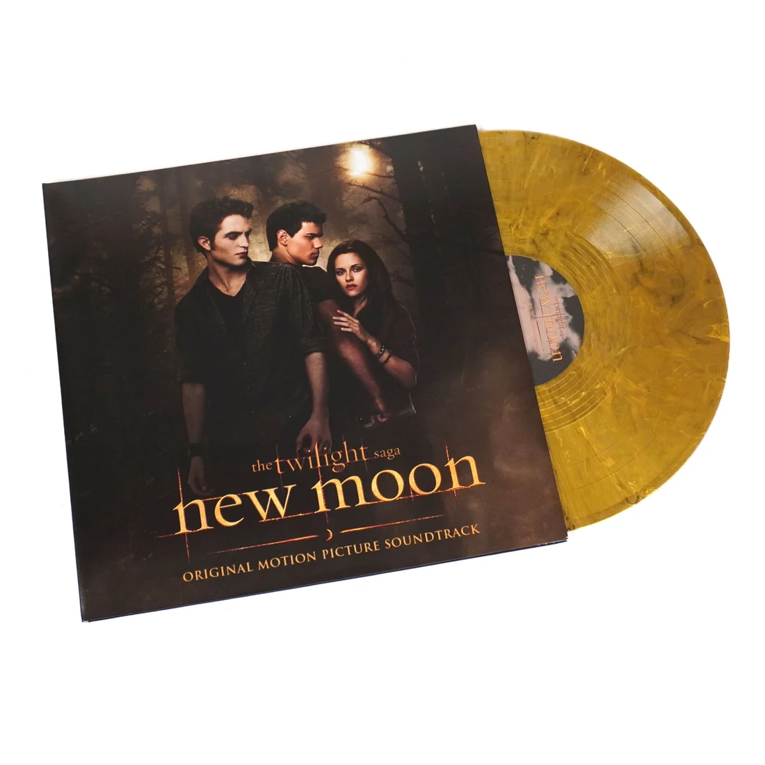 Various - OST "The Twilight Saga: New Moon" (Gold Metallic Marble Vinyl)