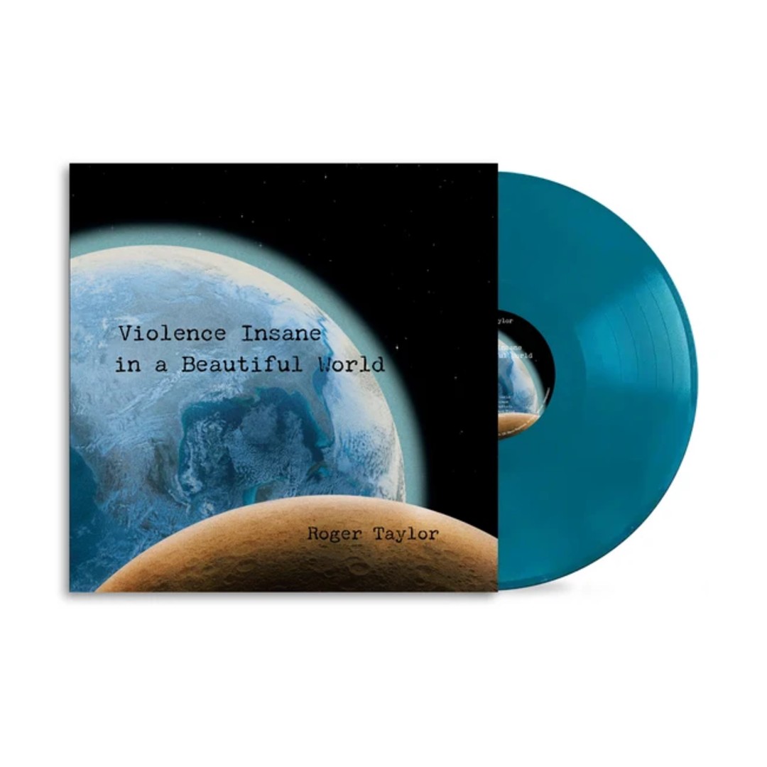 Roger Taylor - Violence Insane In A Beautiful World (Earth Blue Vinyl )