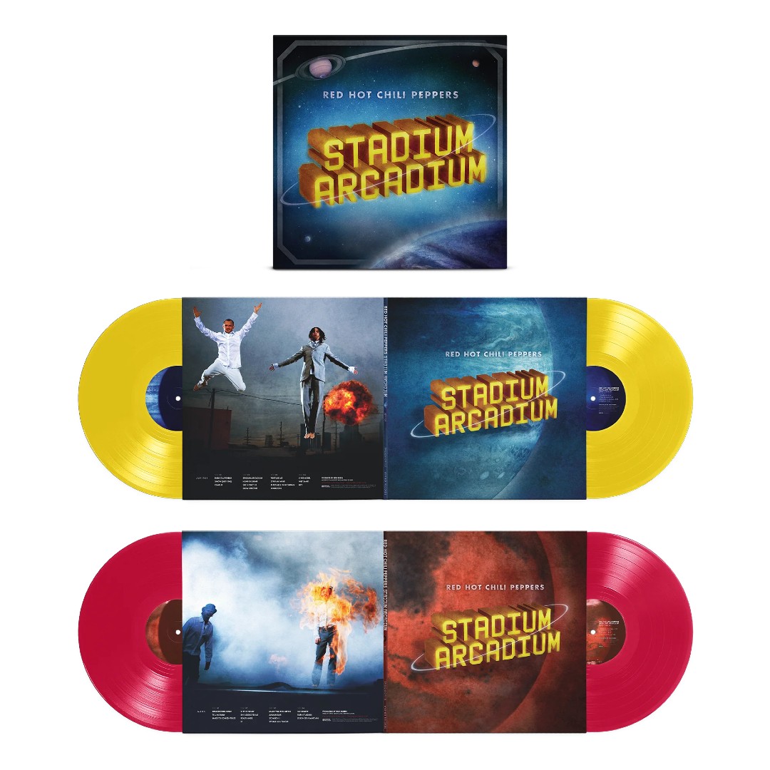 Red Hot Chili Peppers - Stadium Arcadium (20th Anniversary Edition Canary Yellow & Apple Red Vinyl) (4 LP)
