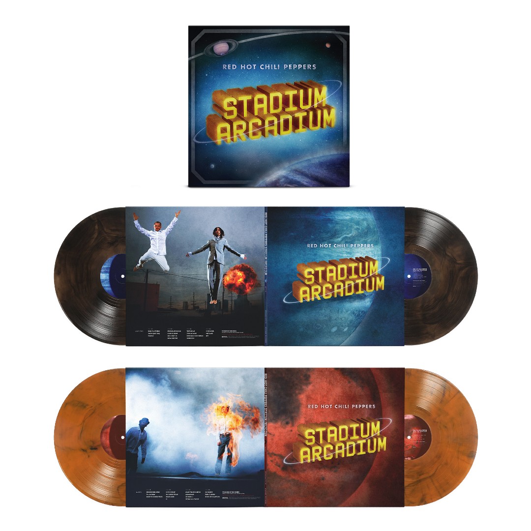 Red Hot Chili Peppers - Stadium Arcadium (20th Anniversary Edition Brown & Orange Smoke Vinyl) (4 LP)