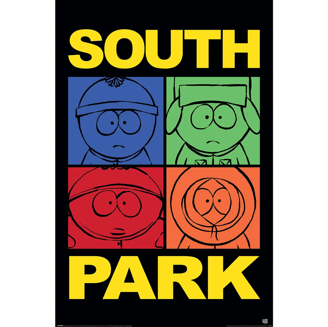 South Park - South Park Colour Block Characters