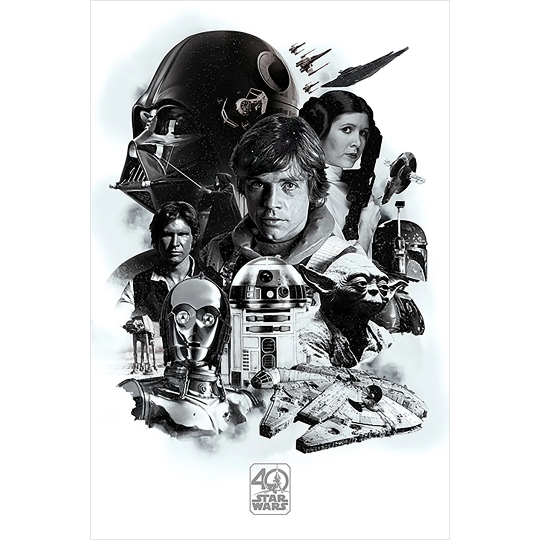 Star Wars - Star Wars 40th Anniversary Montage