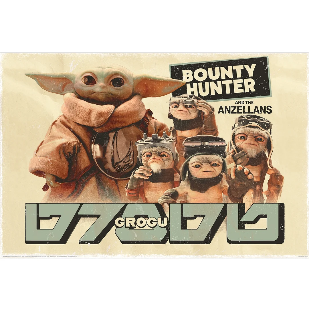 Star Wars - Star Wars: The Mandalorian And Grogu Bounty Hunter