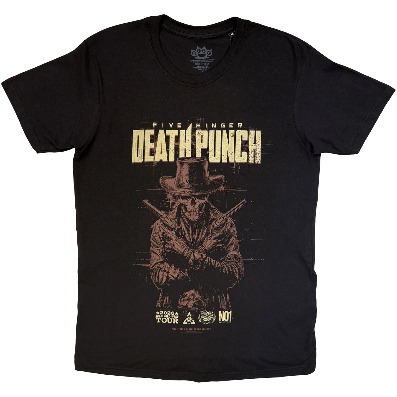 Five Finger Death Punch - Crossed Pistols Shadow