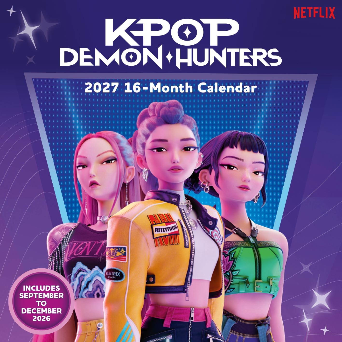 K-Pop Demon Hunters - K-Pop Demon Hunters Official 2027 Wall Calendar (16 Months)