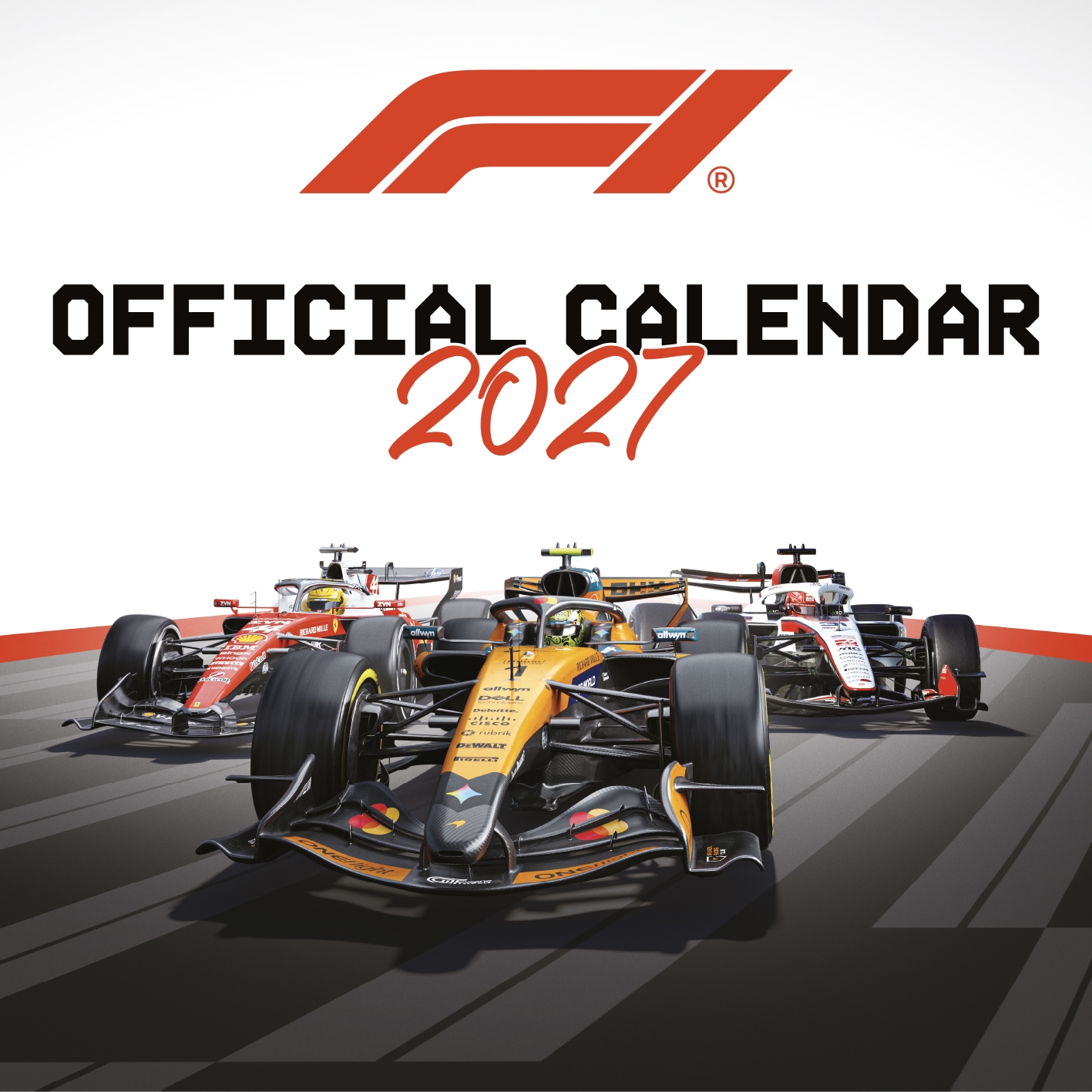Pyramid International - F1 Official 2027 Calendar (16 Months)