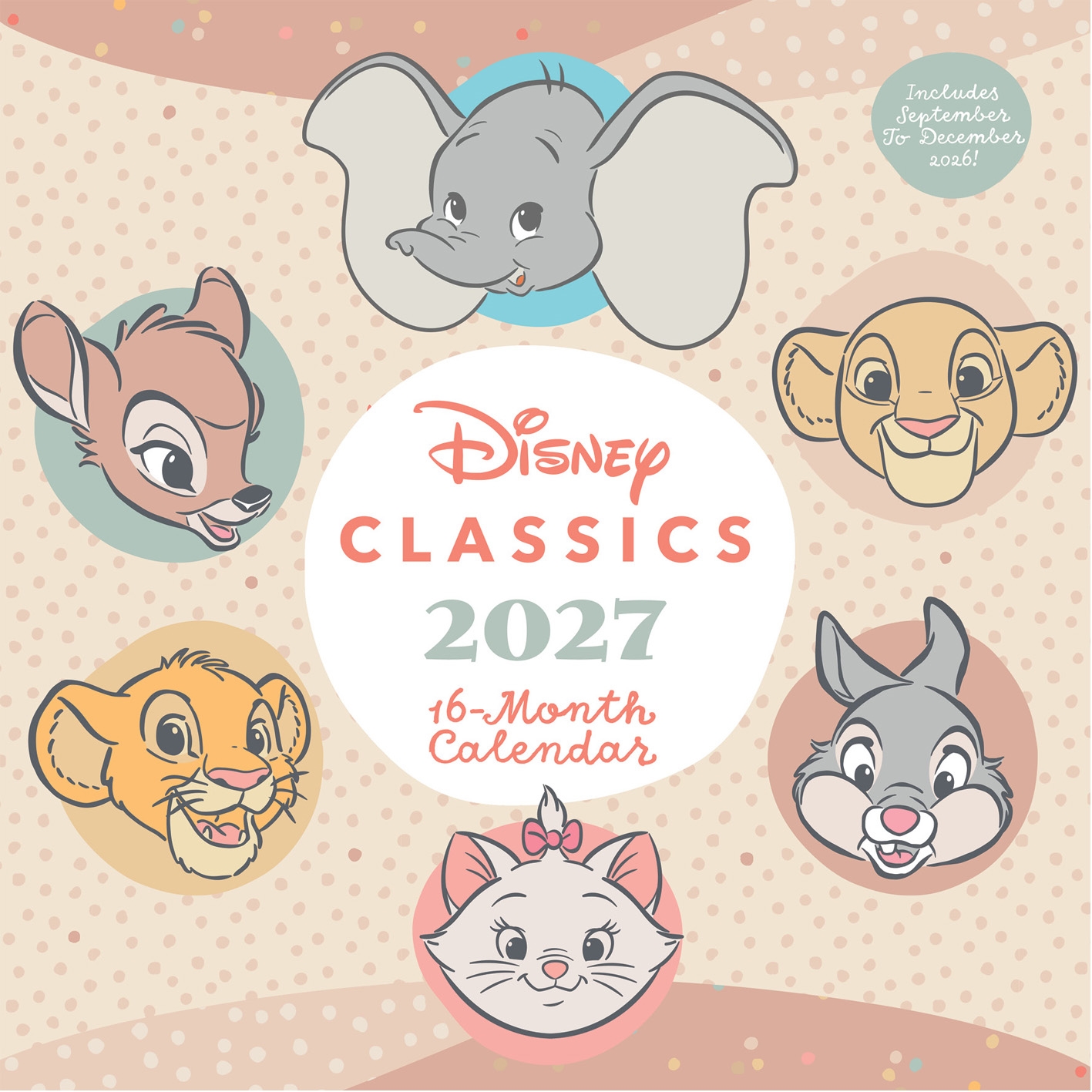 Disney - Disney Classics Official 2027 Calendar (16 Months)