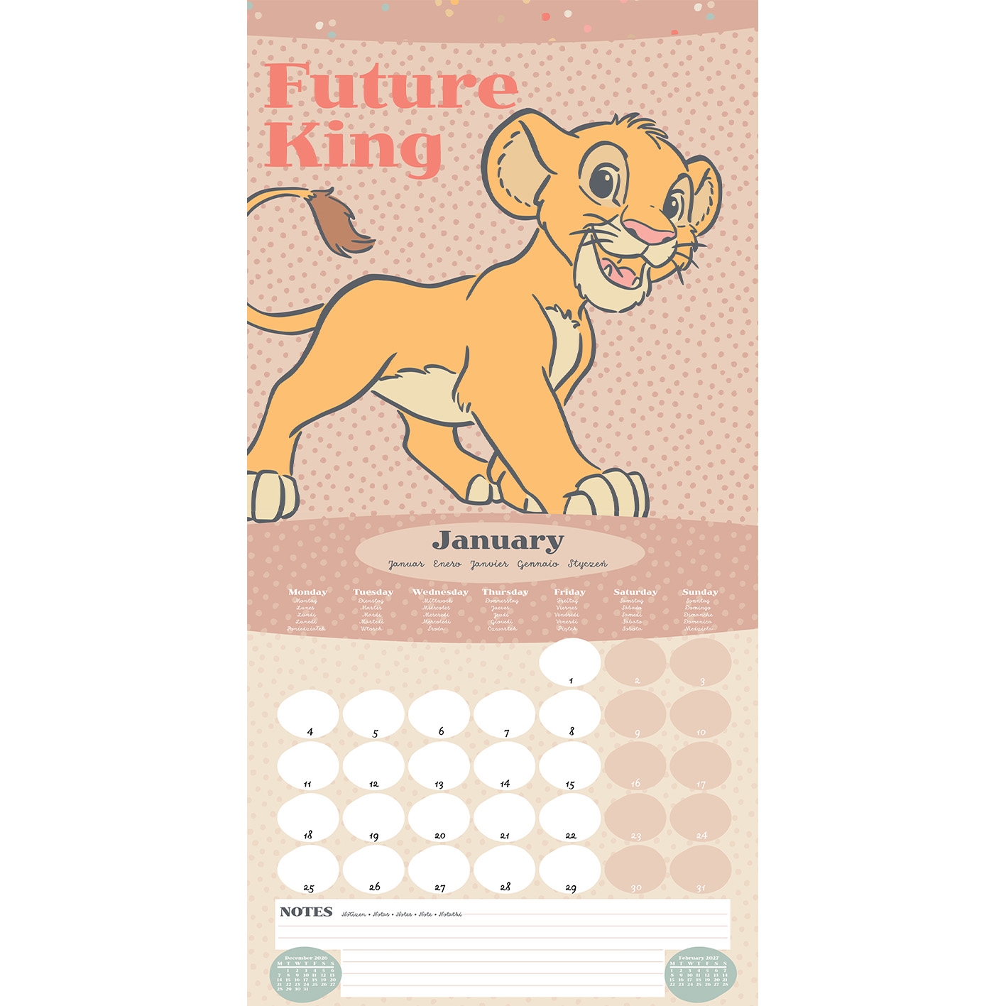 Disney - Disney Classics Official 2027 Calendar (16 Months) - image 2