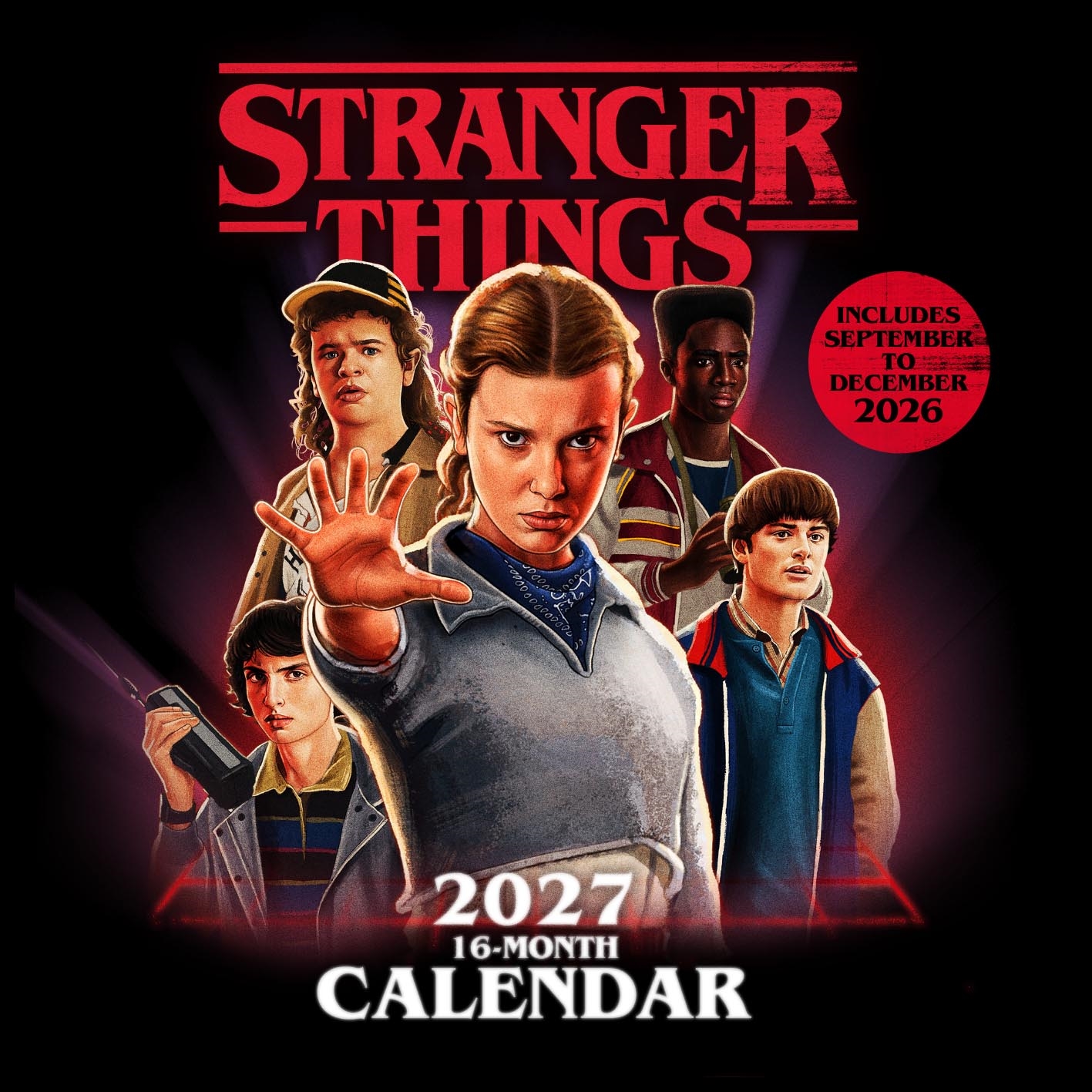 Stranger Things - Kalendārs Stranger Things 2027 (16 mēneši)