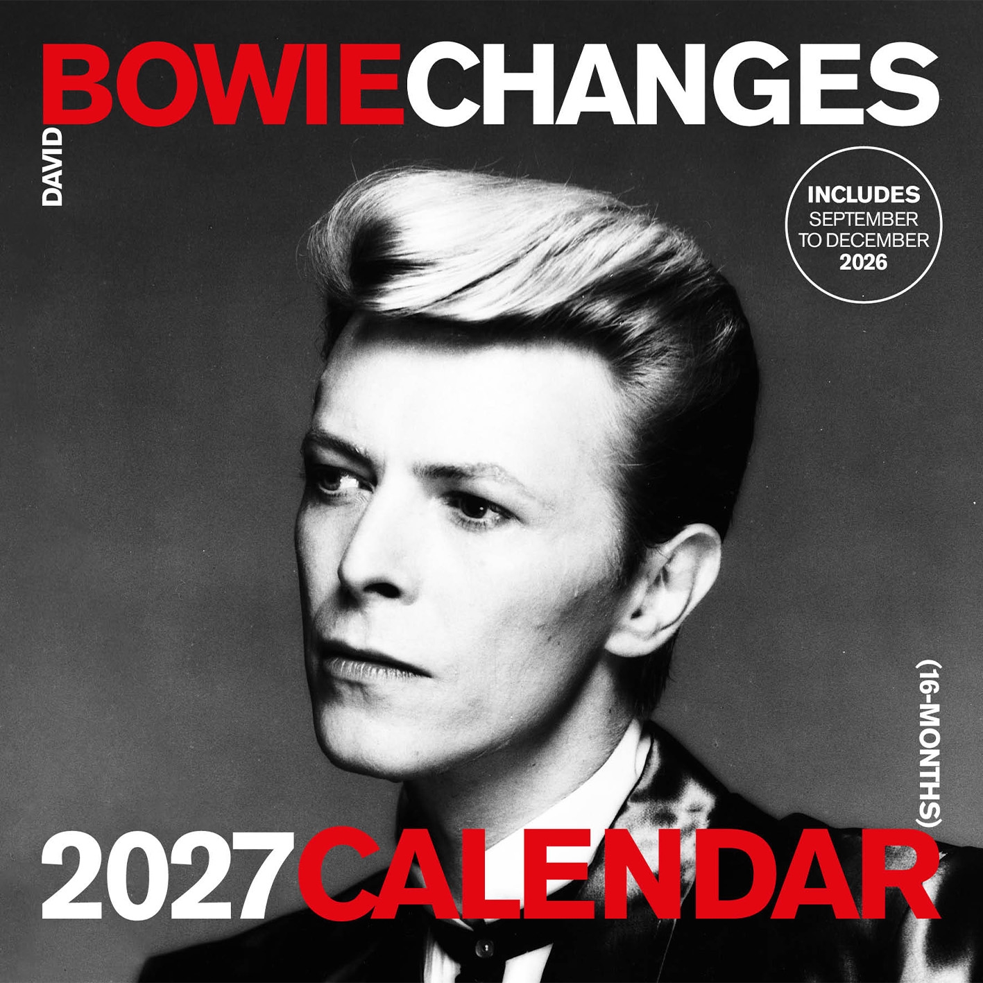 David Bowie - David Bowie Changes 2027 Calendar (16 Months)