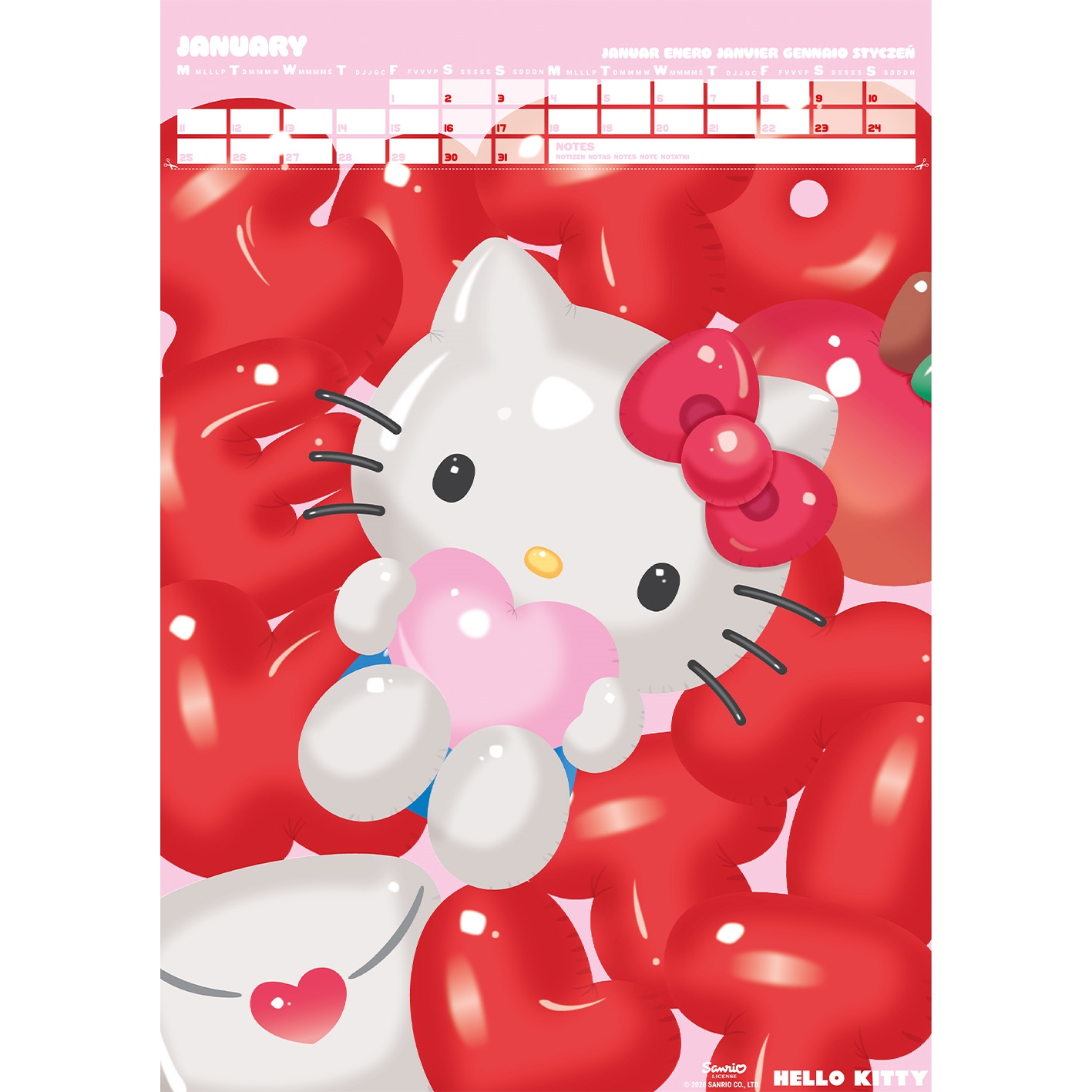 Hello Kitty - Hello Kitty Inflatables 2027 Calendar - image 2