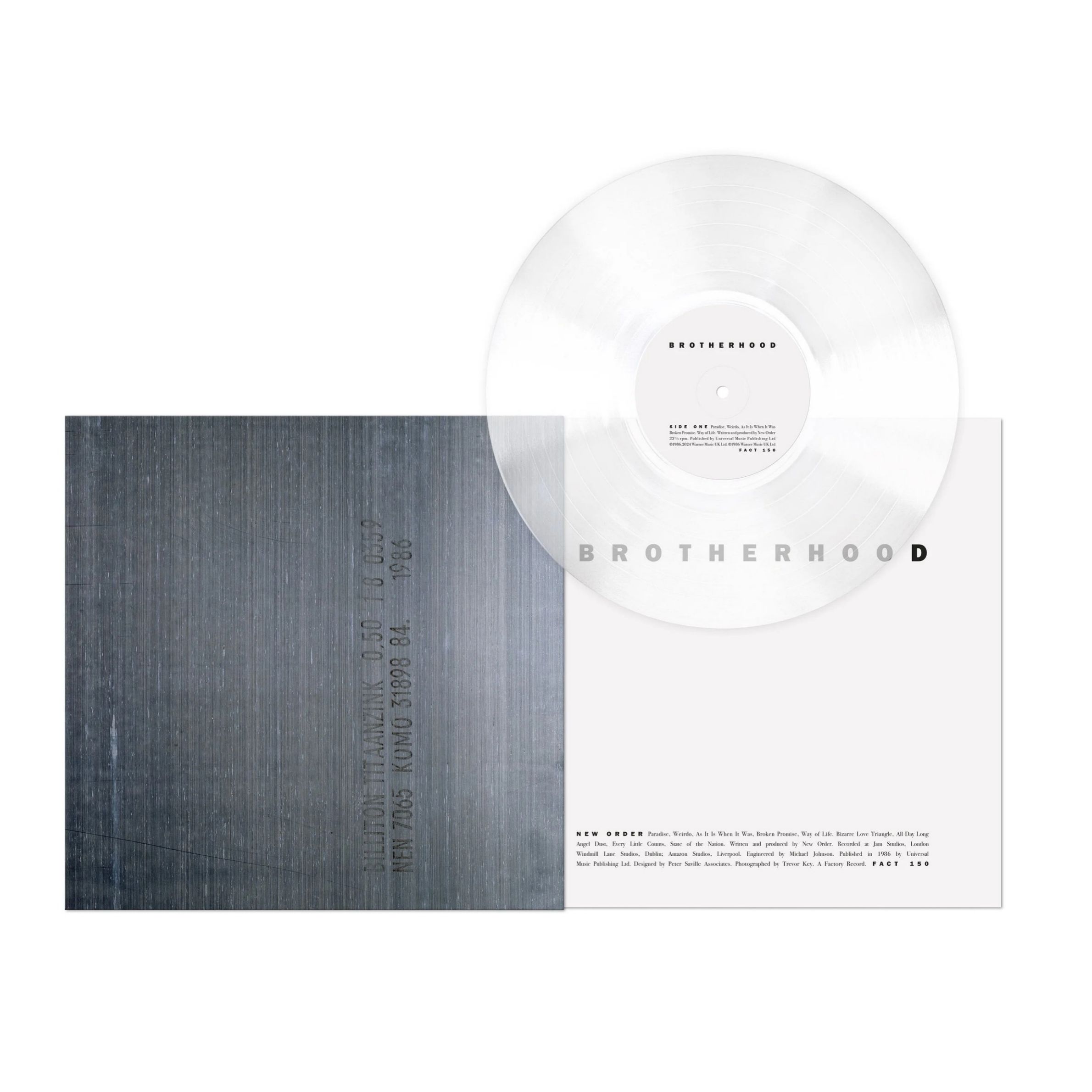 New Order - Brotherhood (National Album Day '26 Clear Vinyl)
