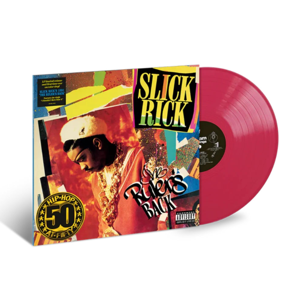 Slick Rick - The Ruler's Back (Limited Edition Opaque Magenta Vinyl)