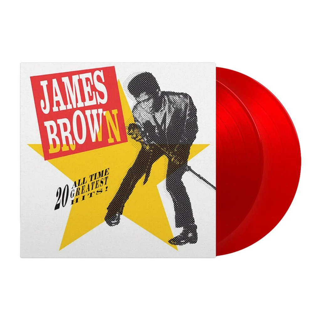 James Brown - 20 All Time Greatest Hits! (Limited Edition Red Transparent Vinyl)