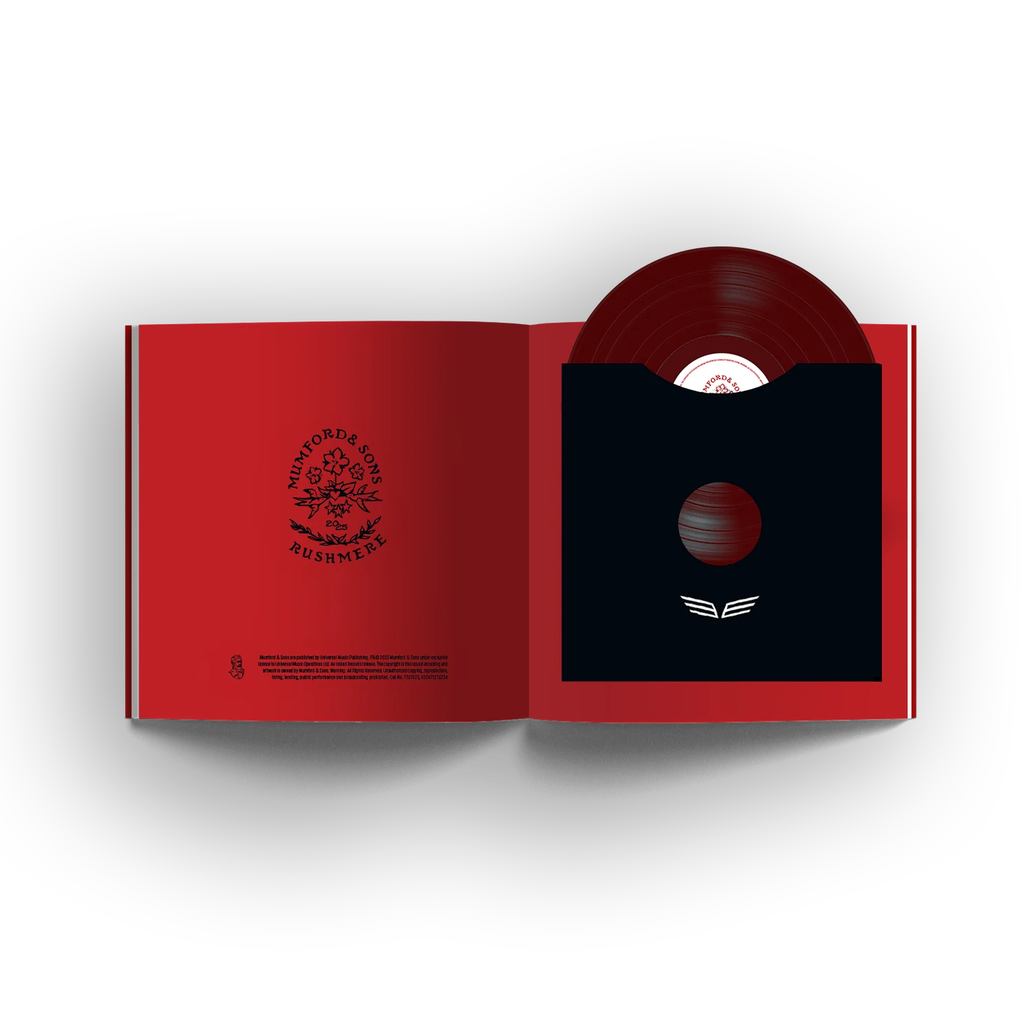 Mumford & Sons - Rushmere (Deluxe Edition Almost Places Recycled Red Vinyl)