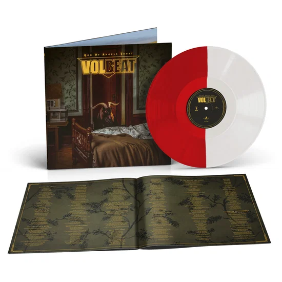 Volbeat - God Of Angels Trust (Limited Edition Red And White Split Vinyl)