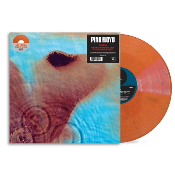 Pink Floyd - Meddle (San Tropez Marbled Orange Vinyl) (National Album Day 2026)