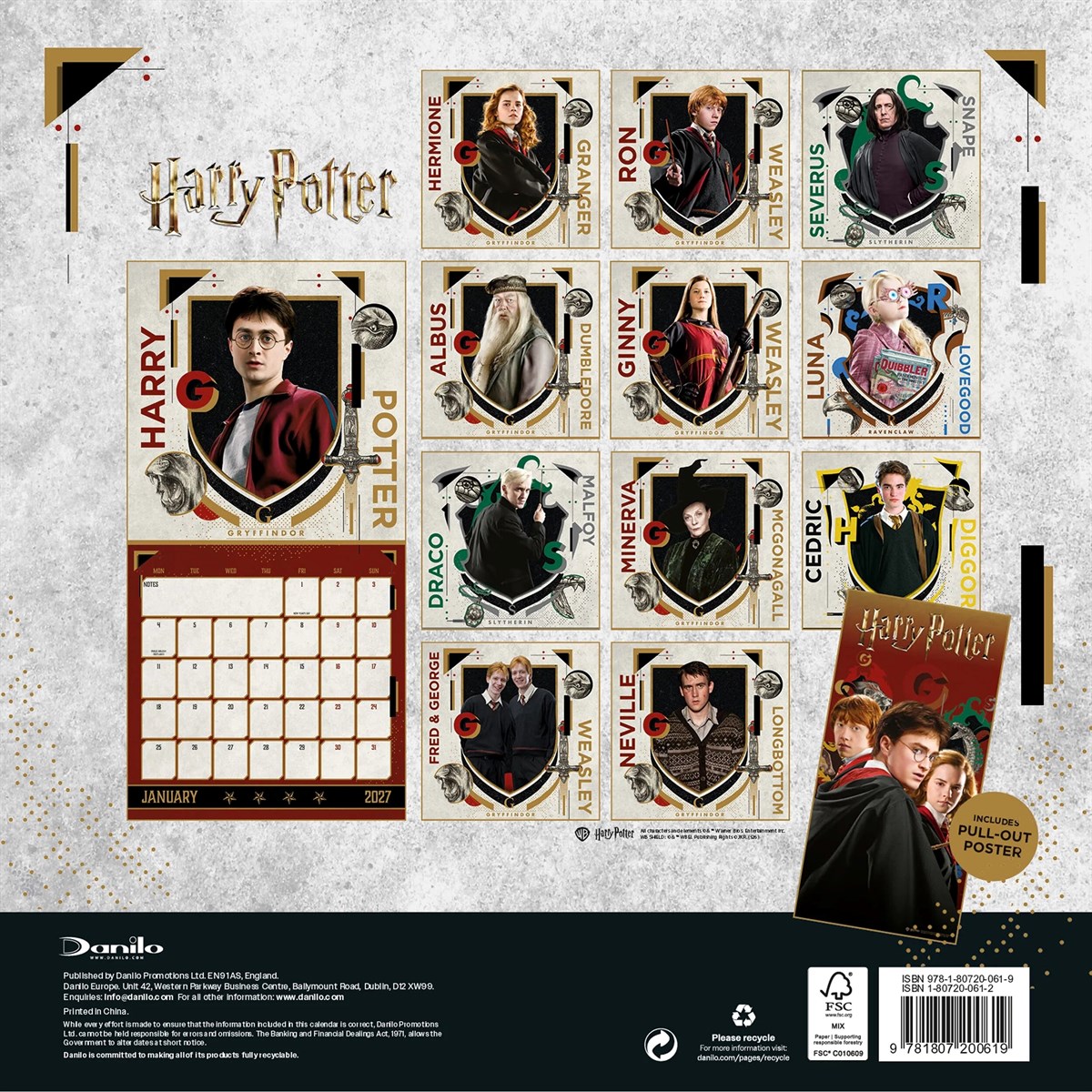 Harry Potter - Harry Potter Official 2027 Calendar - image 3