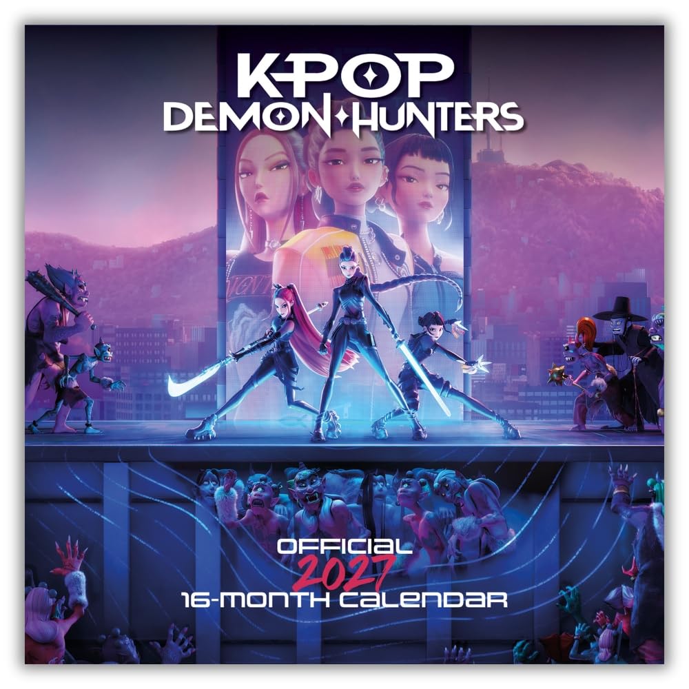 K-Pop Demon Hunters - K-Pop Demon Hunters Official 2027 Calendar (16 Months)