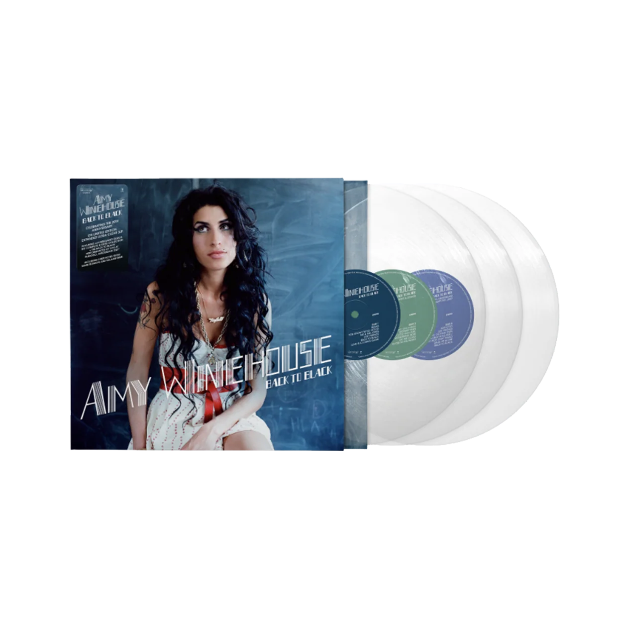 Amy Winehouse - Back To Black (20th Anniversary Edition Clear Vinyl) (3 LP)