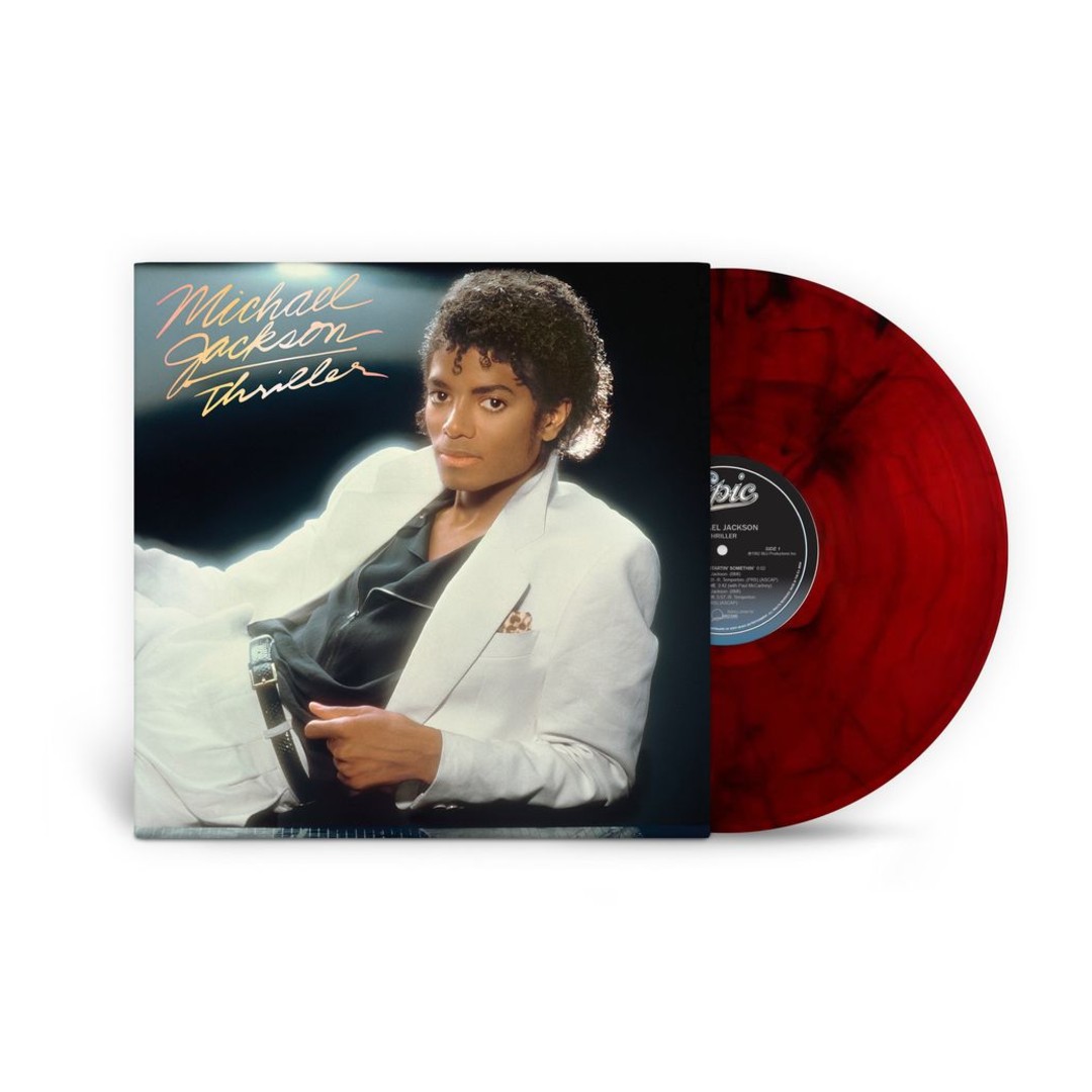Michael Jackson - Thriller (Limited Edition Red & Black Marble Vinyl)